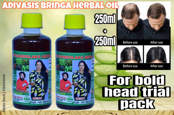 Adivasi Bringa Herbal Hair Growth Oil