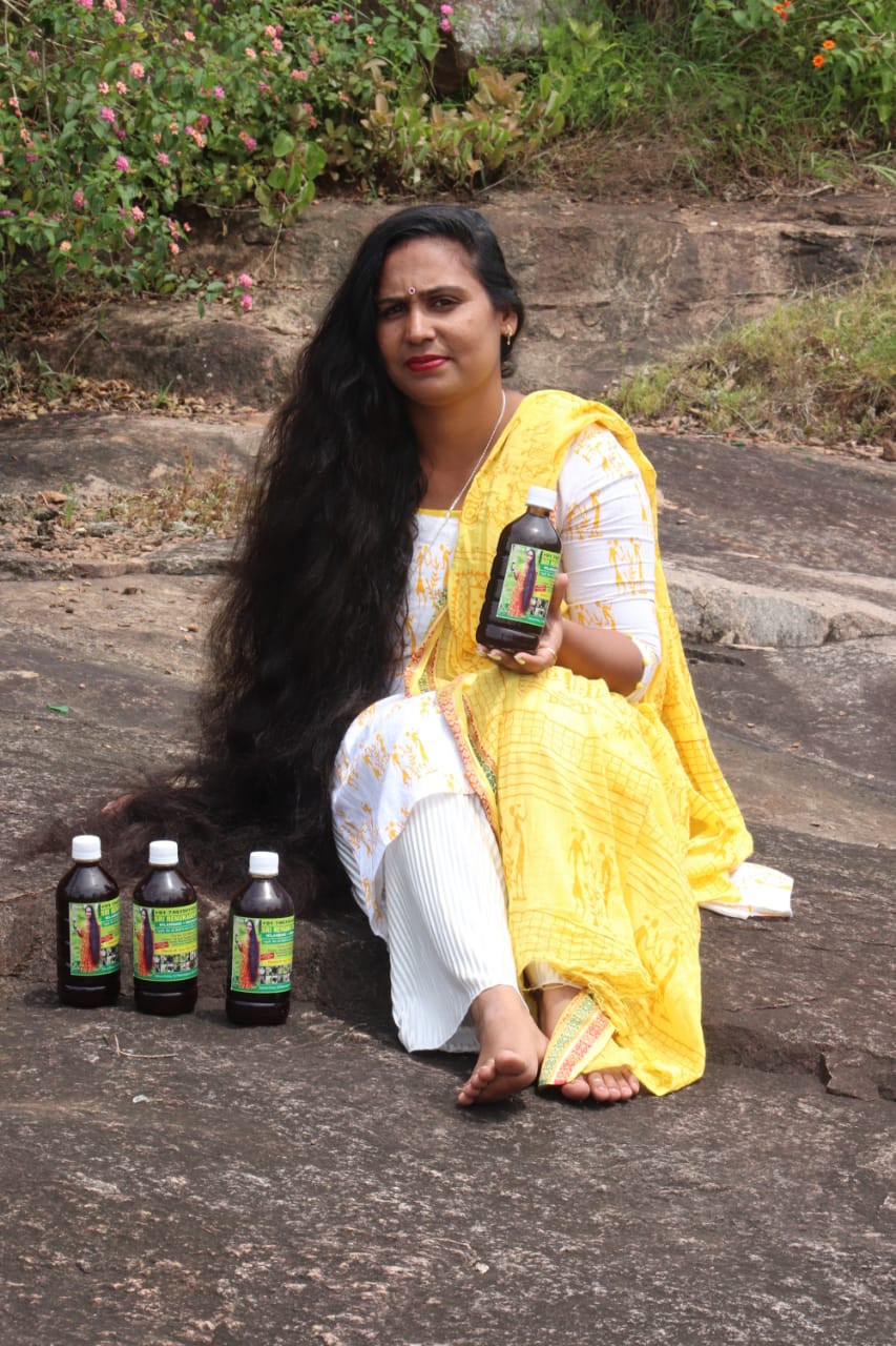 Adivasi Bringa Herbal Hair Growth Oil (100% Original)